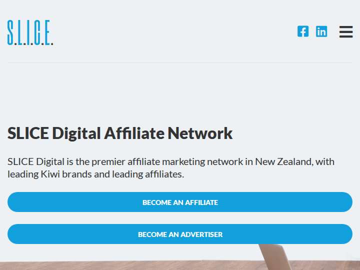 S.L.I.C.E Digital website preview
