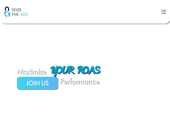 Seize The Ads website preview