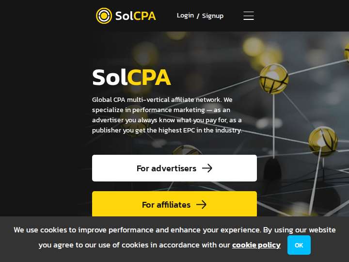 SolCPA website preview