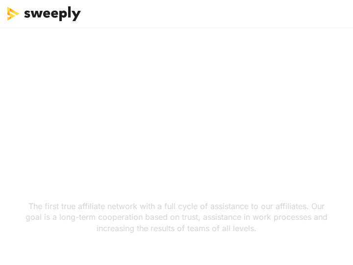 Sweeply website preview