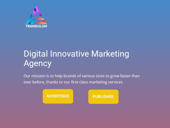 Trangulum website preview