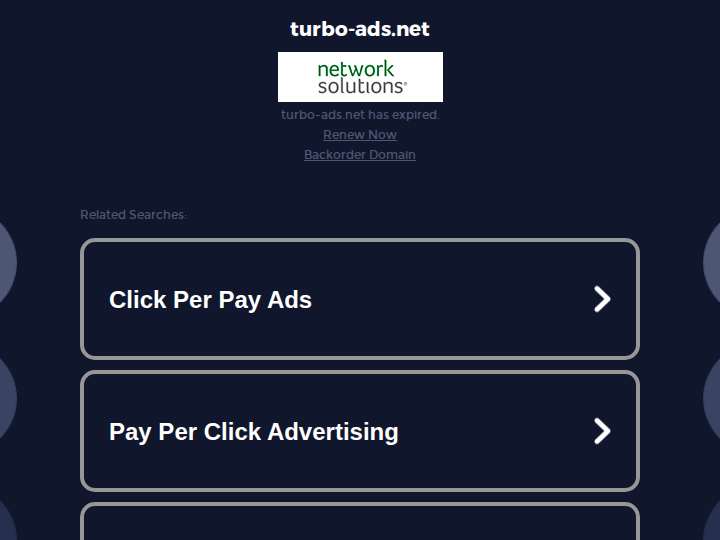 Turbo-Ads website preview