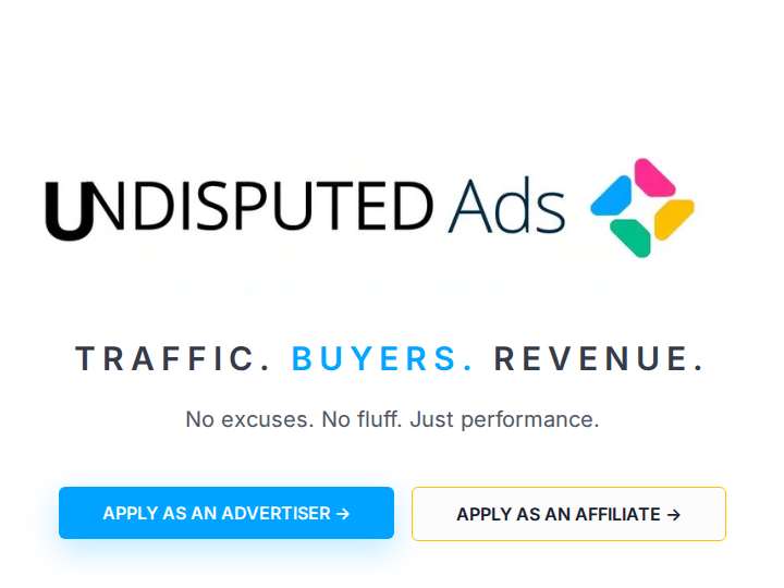 Undisputed Ads website preview