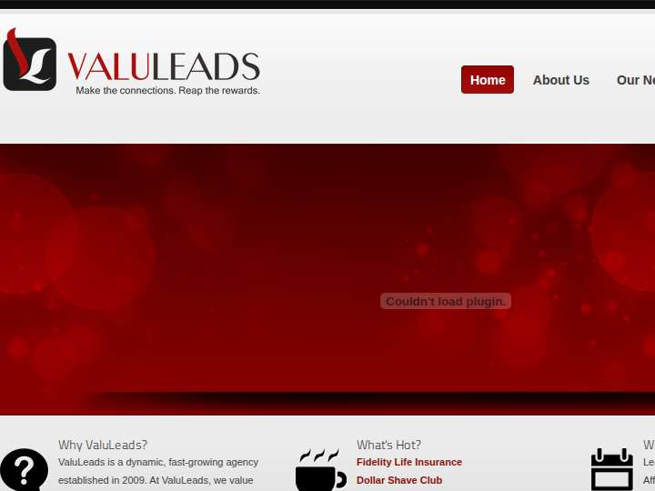ValuLeads website preview
