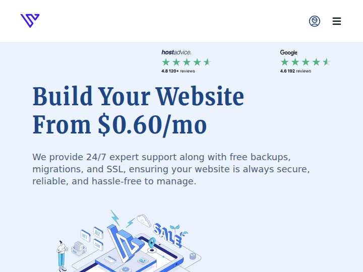 Verpex Affiliate Program website preview