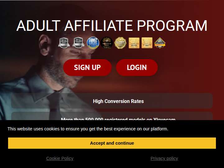 XloveCash website preview
