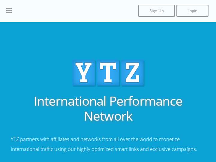 YTZ International website preview