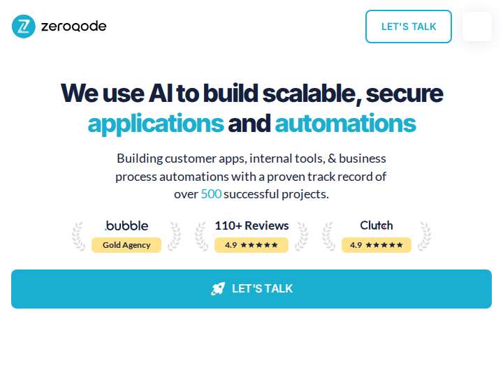 Zeroqode Lab Affiliate Program website preview