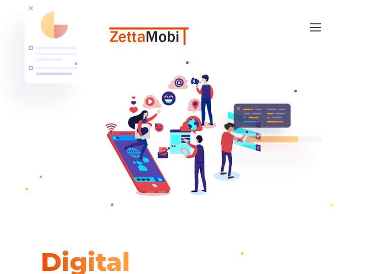 ZettaMobi website preview